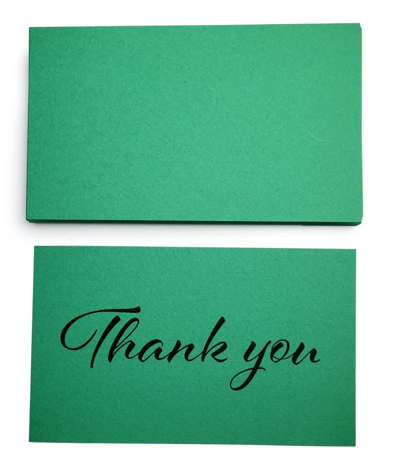 PPAPPAPPIYO 3x5 Colored Index Cards, 50 Pack 180gsm (Green) - Image 3