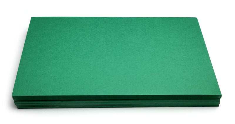 PPAPPAPPIYO 3x5 Colored Index Cards, 50 Pack 180gsm (Green) - Image 1