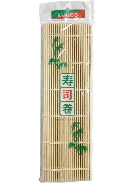 Bamboo Sushi Mat White Rolling Mat 