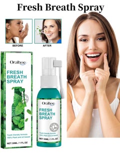 ORALHOE Fresh Breath Spray Bad Breath Treatment for Adults, Dry and Bad Mouth Smell Removing Spray, Easy to Carry and Handy Fresh Breath Serum  - Image 1