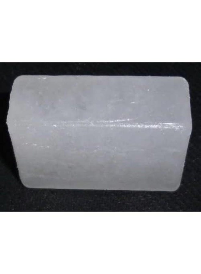 مملكة الإكسسوارات قطعة كاملة من الشبة، 100 غرام لكل قطعة، فيتكاري أبيض، فيتكاري، أحجار الشبة الطبيعية (عبوة من قطعة واحدة) - Image 4