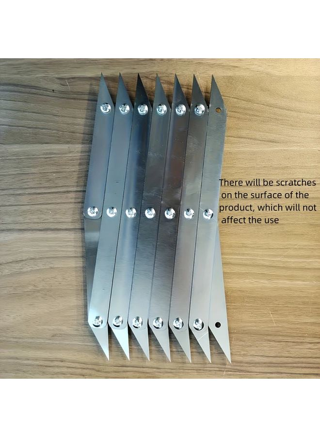 1pc Heavy Duty Stainless Steel Precision Measuring Tool 7 Point Centering System - Image 1