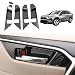 YOFAMO for RAV4 ABS Carbon Fiber Grain Inner Door Bowl Trim Door Handle Decoration Cover for RAV4 2019 2020 2021 2022 Interior Accessories5PCS - Image 2