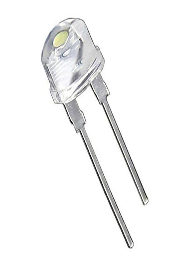 Wizzo (Pack of 50 Pieces Transparent Pink LED 8mm 3V DC 2 Pin Light Emitting Diode Lamp Bulb (PINK) Multipurpose, For Science Projects DIY Hobby Kit - Image 2