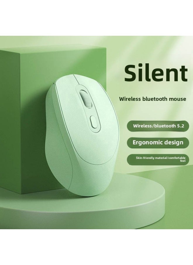 Rechargeable Girls Silent Dual-mode For Xiaomi Laptop Silent Office Universal Wireless Bluetooth Mouse-Specification:[white Snow] 2.4g Wireless Version★Charging Mute - Image 2