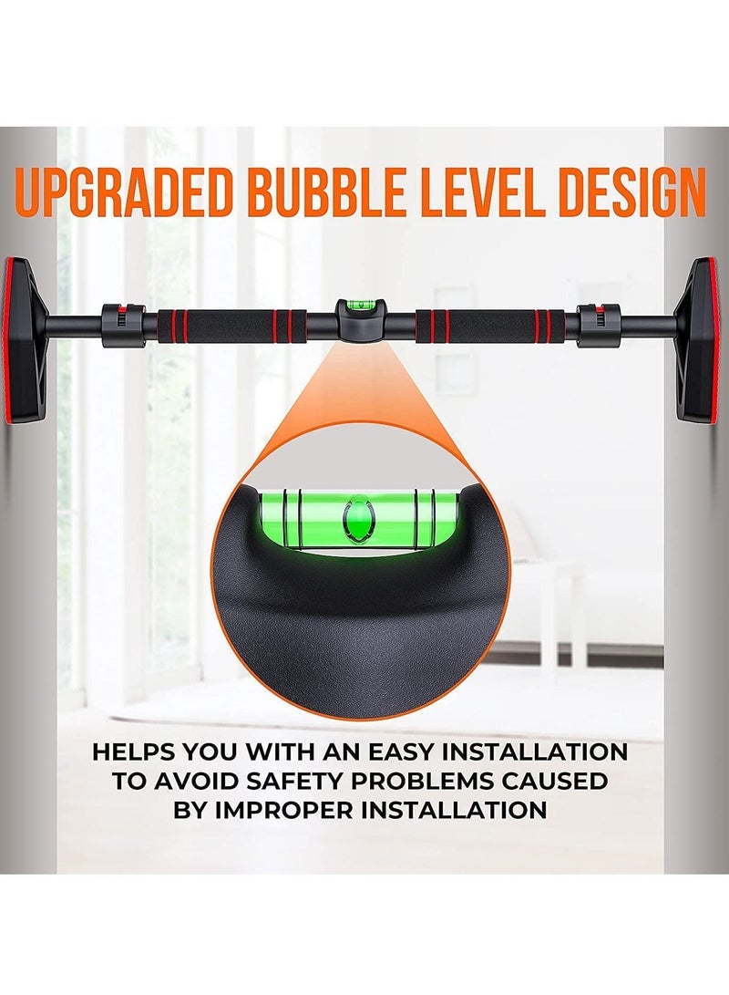 Captaintech Horizontal Bar Household Indoor Fitness Equipment Pull-up Device, Sports Home No Punching Hanging Ring Door Single Rod - Image 4