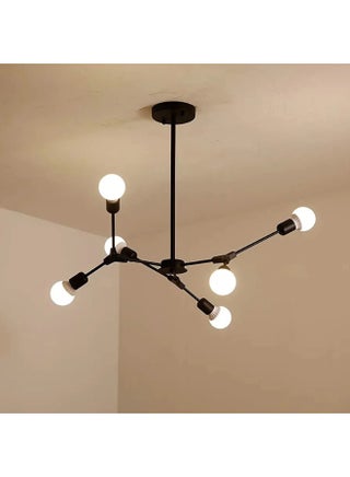 Spedo chandelier - 6 branches - Black - pzsku/Z89332D4F60E7FB5D5DE5Z/45/1753034936/7f76b87f-a209-42c3-a037-259ba34b4370