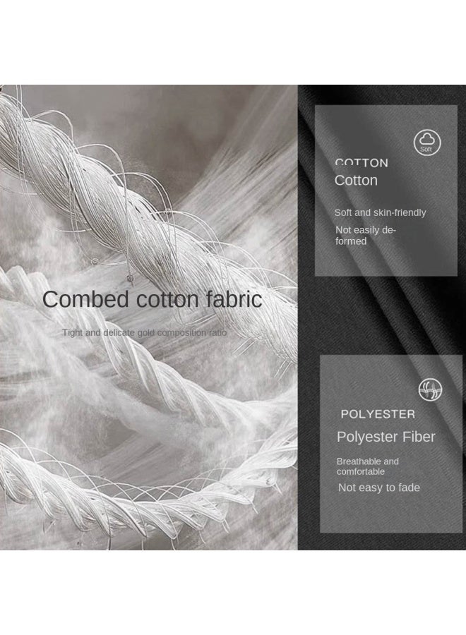 إكستيب 【بطانة من الفرو وسُمك مُضاعف】سترة رجالية برقبة مستديرة مبطنة بالفرو ومُدفأة بسمك مضاعف، سترة أساسية بأسلوب متوافق للزوجين لخريف - Image 4