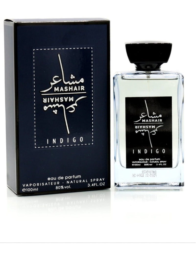 Faan Mashair Indigo Eau De Parfum For Men 100 Ml - Image 1