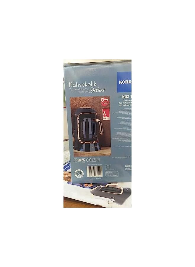 Korkmaz ماكينة صنع القهوة التركية Kahvekolik باللون الوردي والوردي والفضي، A860 - Image 4