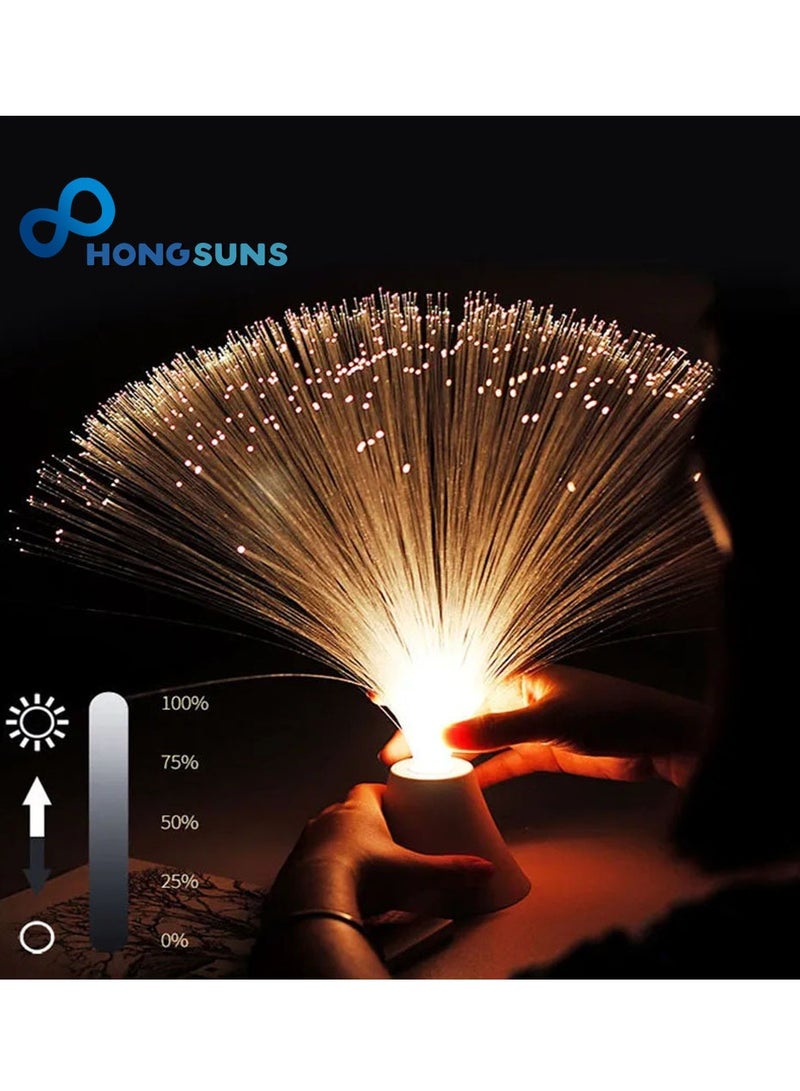 Creative Fantasy Starry Sky Fiber Optic Light USB Luminous Starry Night Light Bedroom Led Girl Decorative Desk Table Lamp - Image 1
