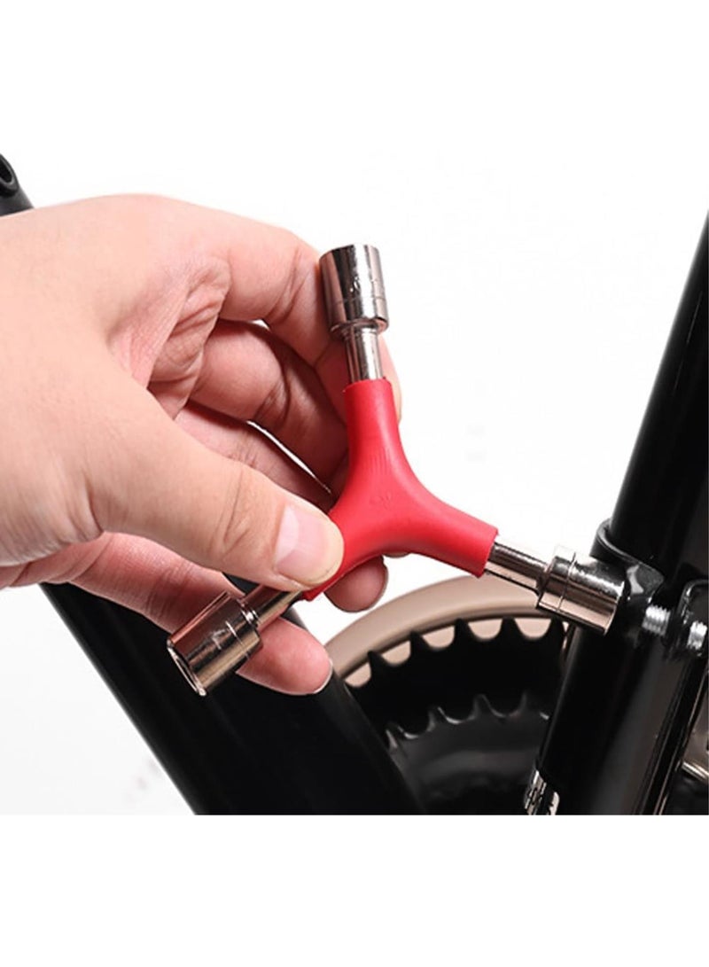 GGOOT 2Pcs Y Shape 3 Way Bike Hex Wrench Hex Socket Y-Type Inner Hexagon Spanner Y-Type Socket Wrench for Bicycle Cycling Repair Hardware Multitool Kit  - Image 5