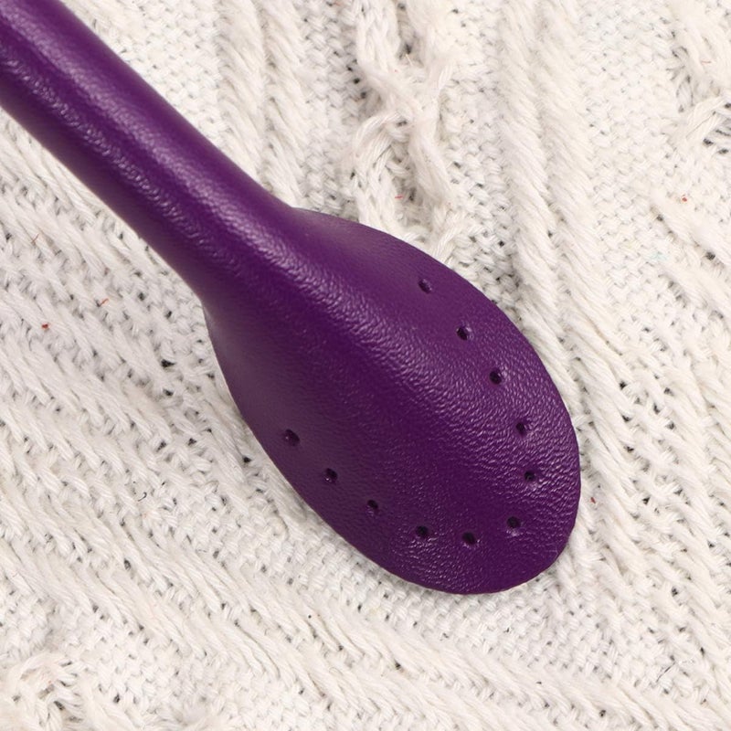 comfrt PU Leather Bag Handles Replacement Purple Handbag Straps Belt Detachable Purse Strap Wallet Straps DIY Bag Making Accessories 50cm - Image 5