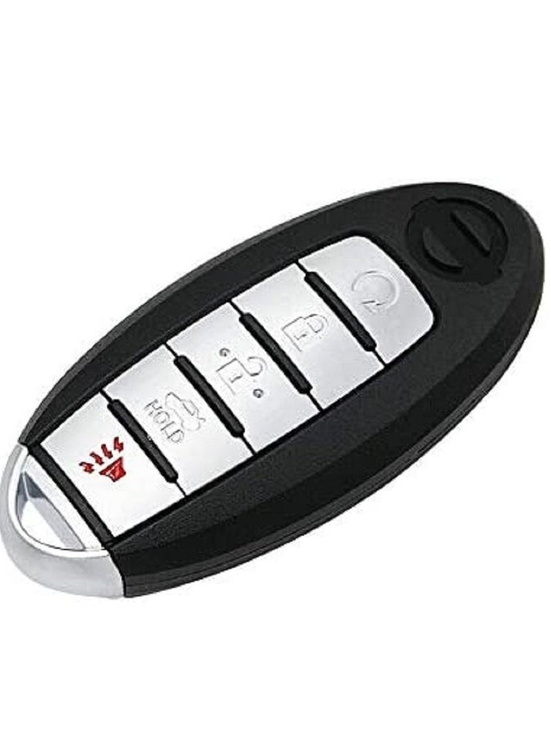 althiqahkey For Nissan Patrol Smart Remote Key 4+1 Button FSK 433MHz PCF7952LTT - Image 1