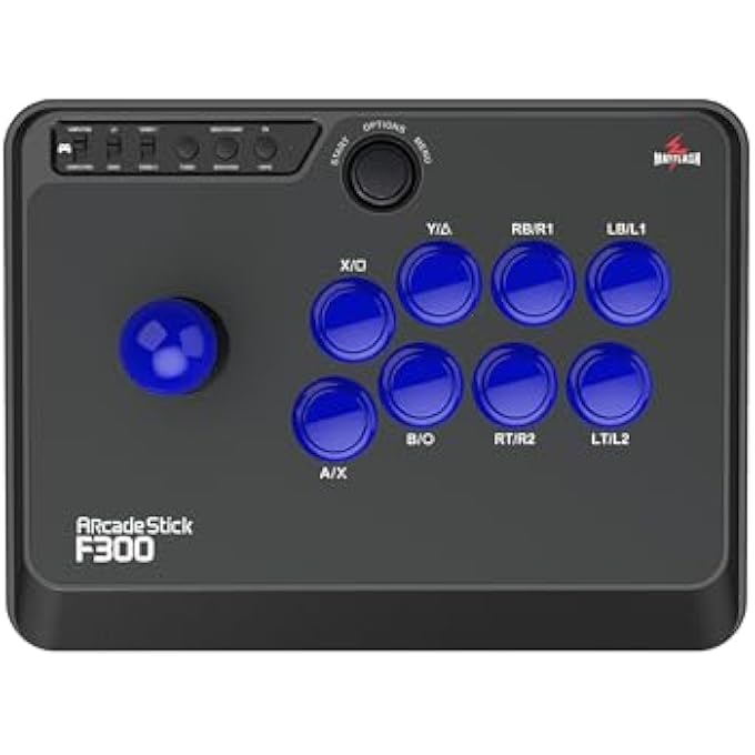 MAYFLASH MAY FLASH MAYFLASH F300 ARCADE FIGHT STICK JOYSTICK FOR PS4 PS3 XBOX ONE XBOX 360 PC SWITCH NEOGEO MINI - Image 1