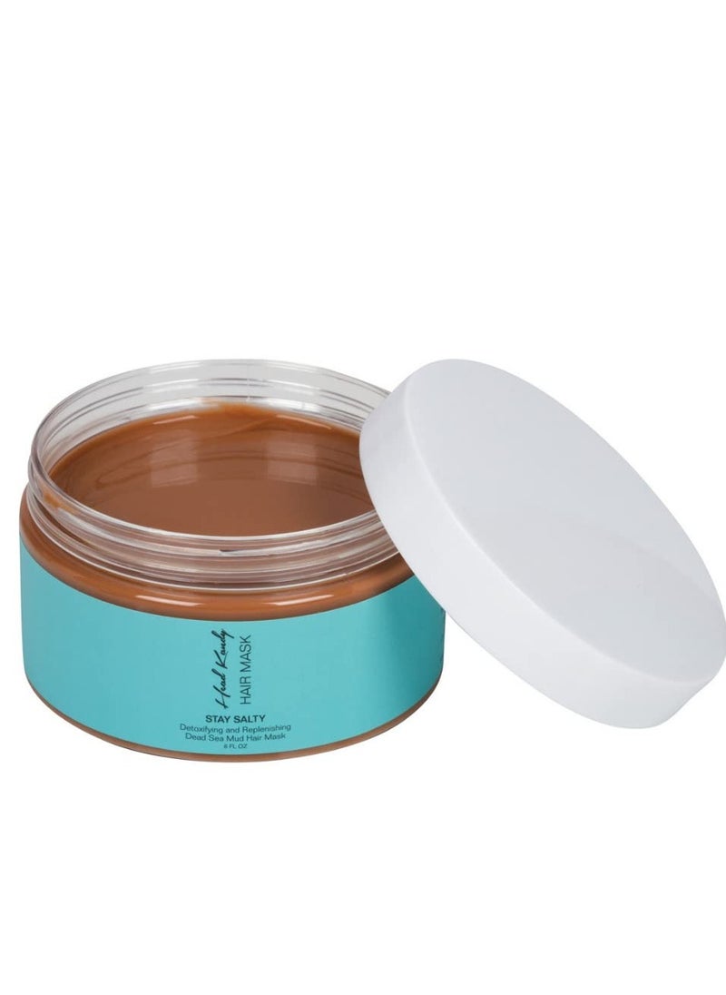 Head Kandy Head Kandy Stay Salty Hair Mask (8 oz) - Mud Mask Formula - Helps Detoxify and Replenish - Keep your Hair Healthy and Shiny  - Image 2