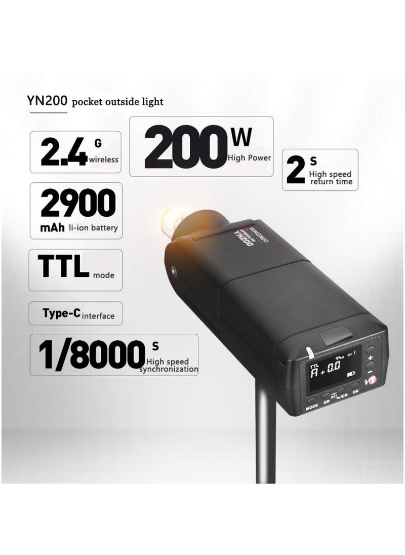 Generic YONGNUO YN200 Flash Light TTL With trigger YN560-TX for Canon  - Image 4