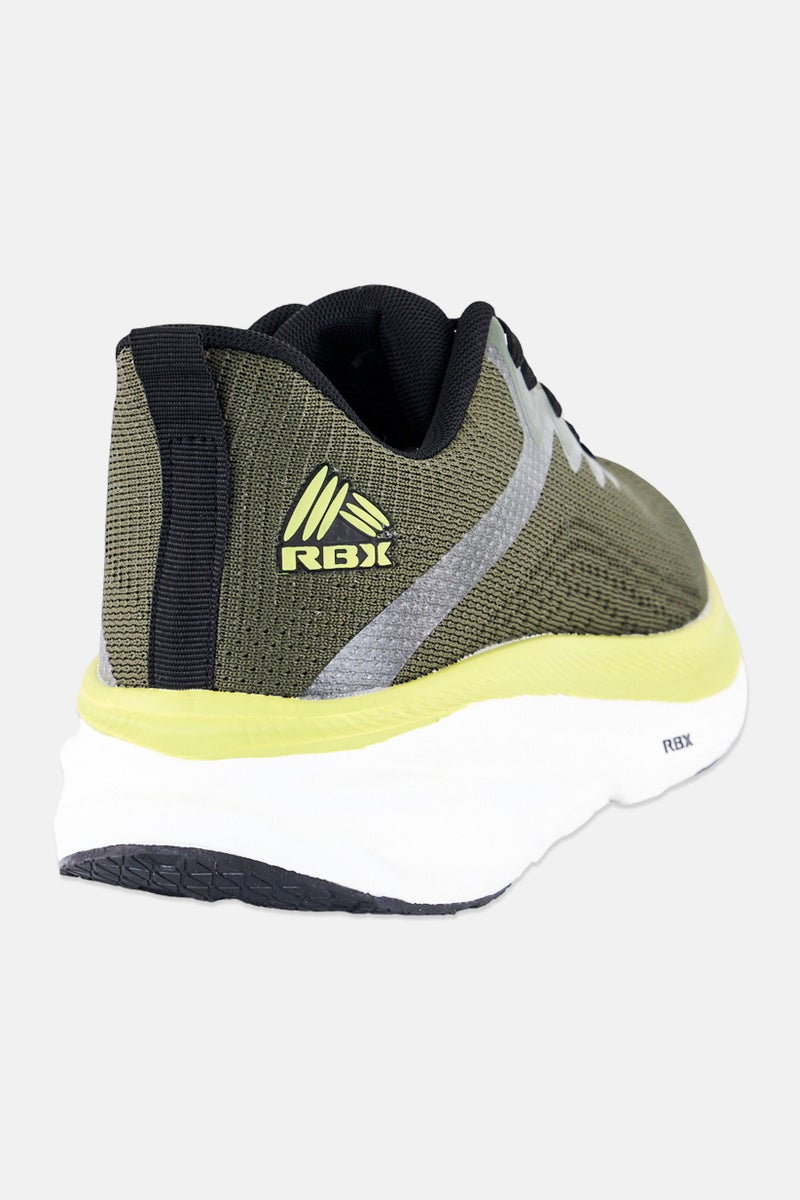 RBX Men Lace Up Running Shoes, Olive - Image 2