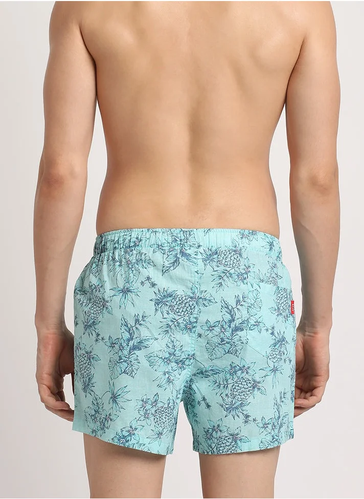 THE BEAR HOUSE THE BEAR HOUSE Men's Lightweight Multicolor Boxers | Soft, Breathable Fabric | Comfortable Fit for Everyday Wear | Stylish & Durable Design|Size-S - XL|BOX-FUDGER-MC_PRNT