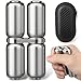 Amarlozn Handheld Fidget Hand Roller Toy for Kids Adults Metal Fidget Spinner Cool Gadget Desk Toy for Autism ADHD Anxiety Stress Relief Hand Exercise Items for Boy Teen Stocking Stuffer Gift - Image 2