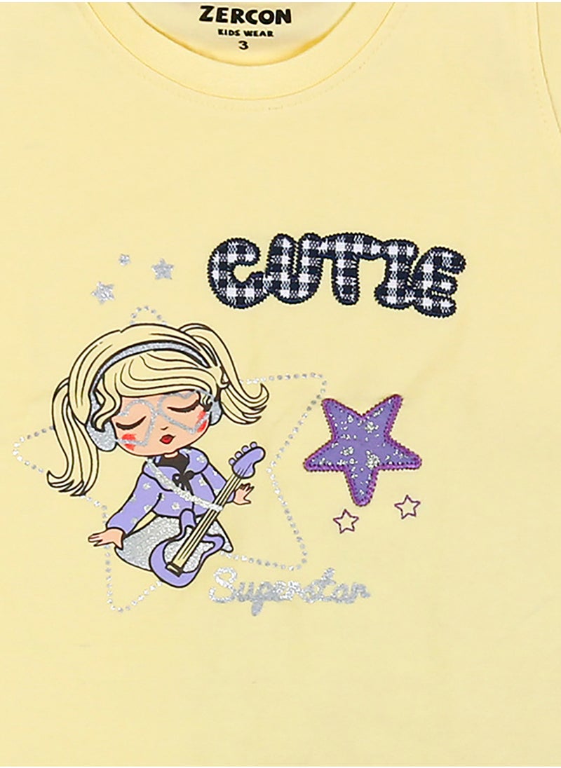 Zercon Summer Pajama Set for Girls  - Image 2