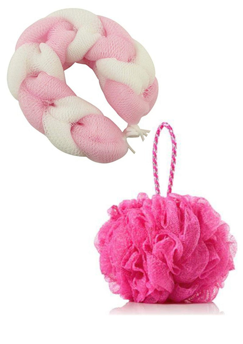 UNITED Soft Loofah Sponge Round Loofah and Back Scrubber For Men And Women - Image 1