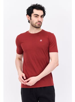 Avalanche Men Sportswear Fit Short Sleeves Outdoor T-shirt, Brown  - Image 1
