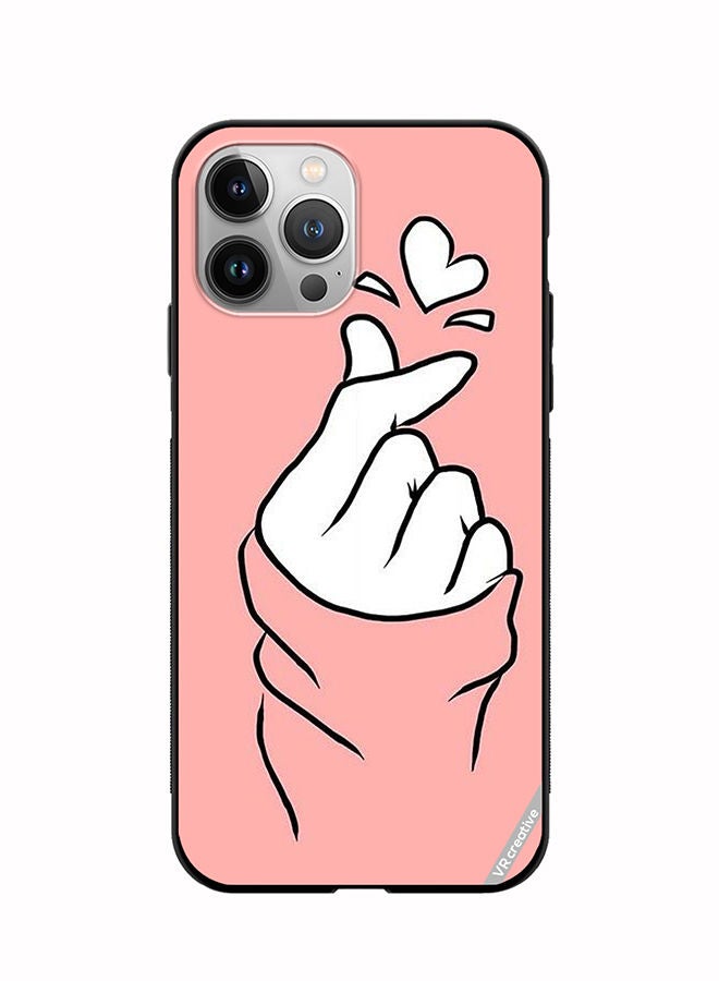 VR CREATIVE غطاء حماية لجهاز آبل آيفون 11 برو بتصميم حب متعدد الألوان - Image 1