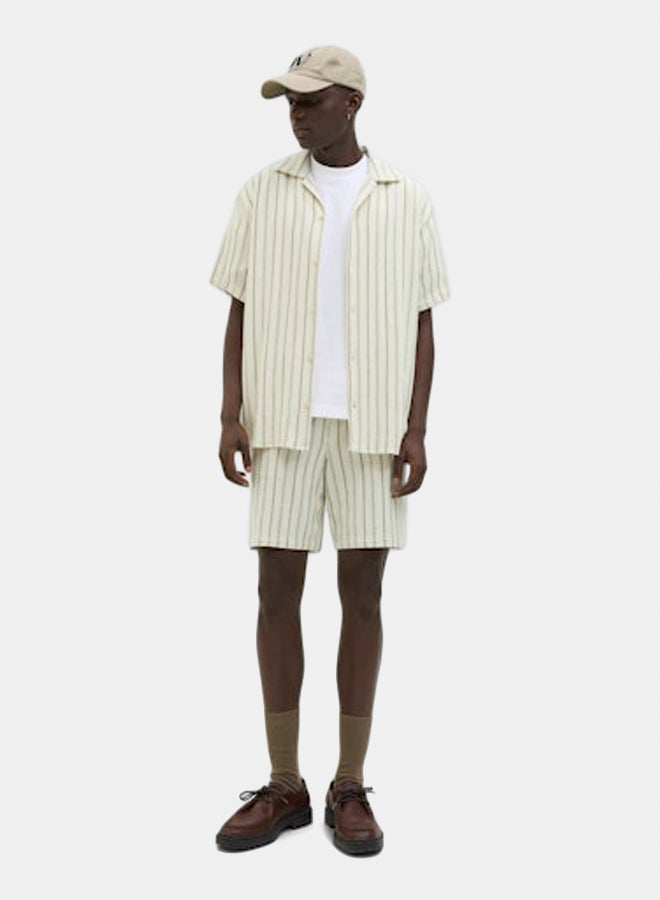 JACK & JONES JACK & JONES Mens Coba Stripe Resort Shirt  - Image 3