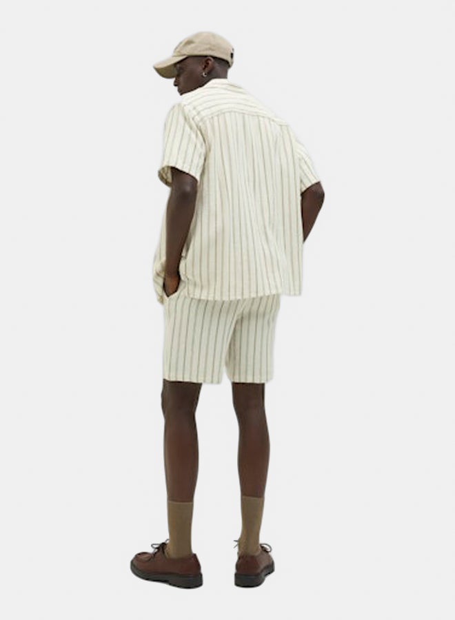 JACK & JONES JACK & JONES Mens Coba Stripe Resort Shirt  - Image 2