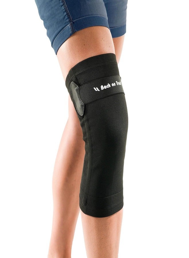باك أون تراك دعامة الركبة Back on Track مع حزام قابل للإزالة 1110 بتقنية Welltex، أسود، مقاس كبير جدًا (XX-Large) - Image 2
