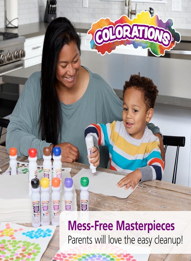 Colorations 8 Dot Markers, Dab Markers, Dot Markers, Dabber, Washable, Non Toxic, Art, Craft, Art Supplies, Coloring, Drawing, Preschool, Kids, Toddlers, Bingo Daubers, Dotters, Prime Color Markers for Kids, Home - Image 5