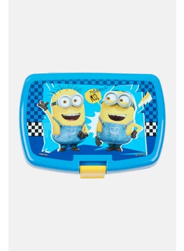 Minions Kids Boy Lunch Box, Blue Combo  - Image 1