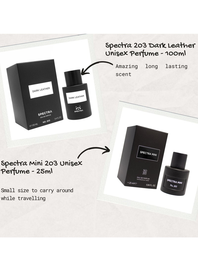 Mini 203 Eau De Parfum Unisex Perfume - 25ml