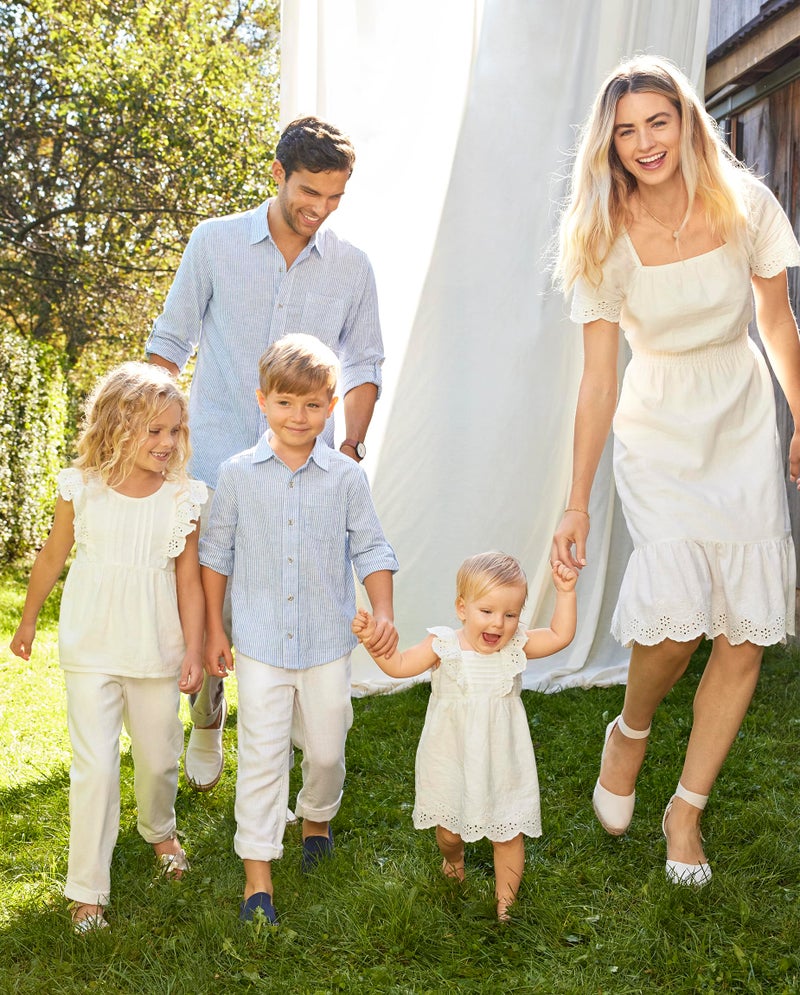 GYMBOREE قمصان بأكمام طويلة مزودة بأزرار للأطفال من جيمبوري، قبلة البحر، 6 - Image 2