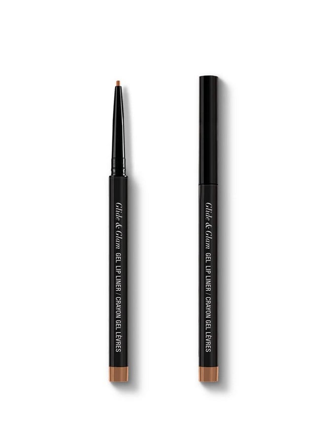 Absolute New York - Glide & Glam Gel Lip Liner (Nude Brown) - Image 1