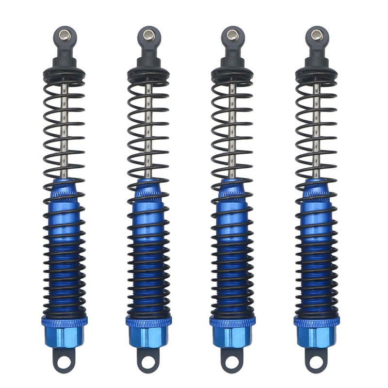 HobbyCrawler Shock Absorber Damper 130mm Oil Adjustable Alloy Aluminum for RC Car 110 Crawler Truck Upgraded HopUp Parts HPI HSP Traxxas Losi Axial Tamiya Redcat Himoto LosiDark Blue - Image 2