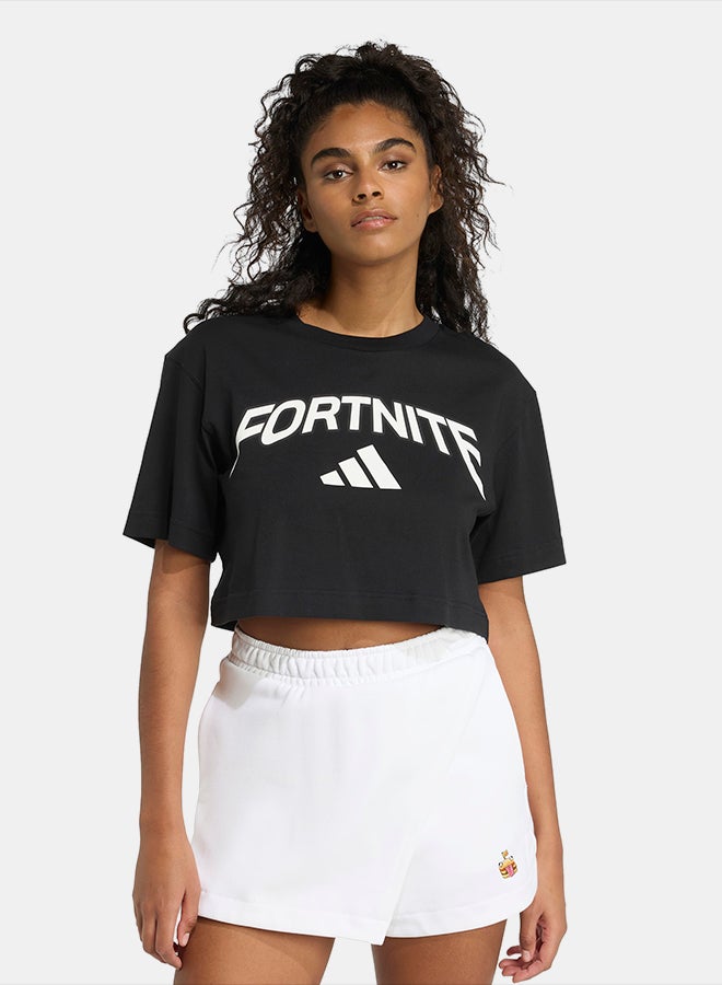 adidas x Fortnite Crop Tee - Image 1