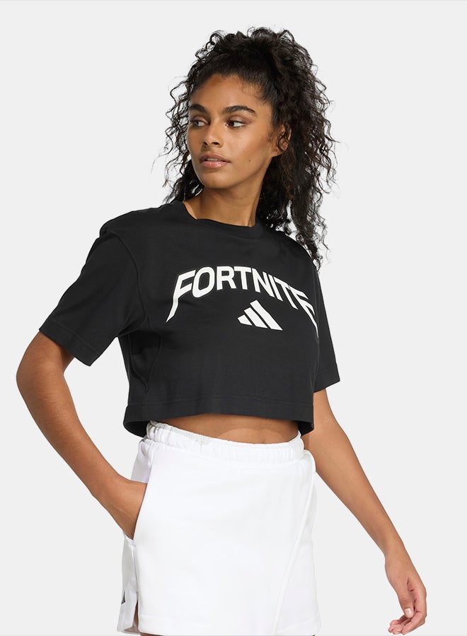 adidas x Fortnite Crop Tee - Image 3