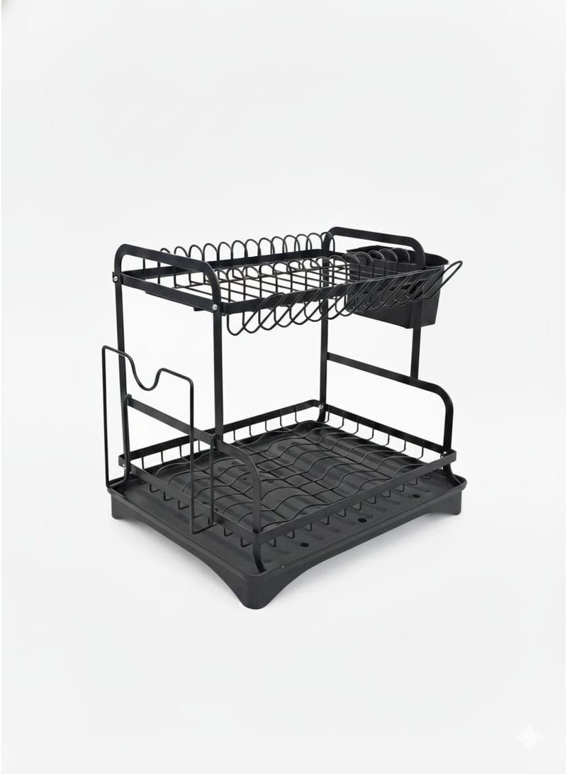 Spaceshoop Black Dish Drying Rack - Image 1