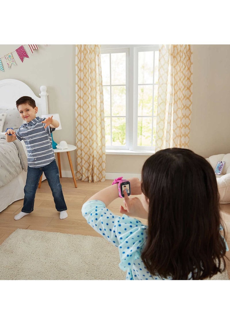 vtech - KidiZoom Smartwatch DX3 For Kids With Bluetooth, USB and Camera Pink - Image 1