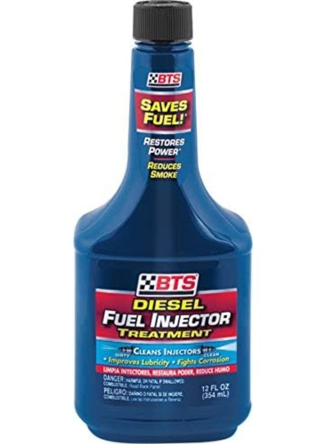 BTS Diesel Fuel Injector Treatment – 12 oz | Injector Cleaner & Performance Booster - Image 1