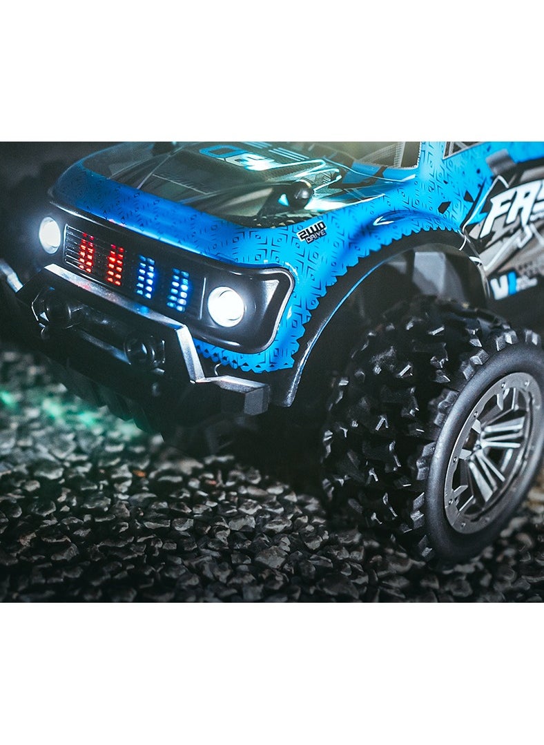HFN - 2.4G Remote Control Cars With Headlights Off-road Vehicle High-speed SUV Boy Toy Car - Image 1