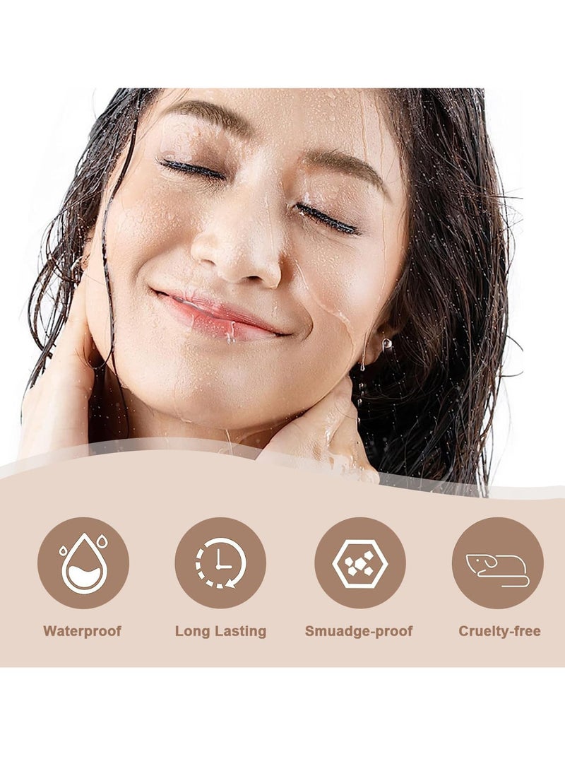 EXCEFORE EXCEFORE 6 Pack Eyebrow Pencil, Long Lasting Waterproof Eyebrow Pen, Natural Looking and Stays on All Day (6 color) - Image 5