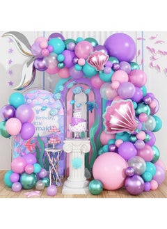 Fazza Frozen Birthday Party Supplies, Frozen Party Decorations, Including Balloons, Posters, Glue Dots, Four-corner Balloons, Suitable for Birthday Party  - Image 1