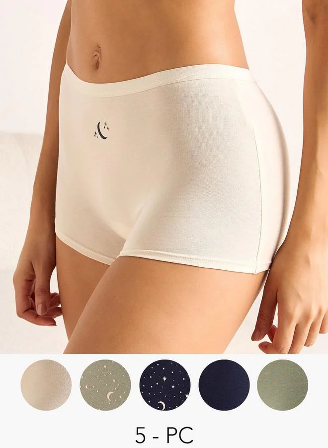 سبلاش فيڤ طقم من  سراويل داخلية قصيرة متنوعة للأولاد