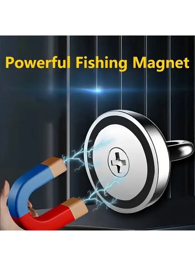 Round Magnetic Fishing Portable Magnet High Strength Set For Home Office Workshop - Image 4