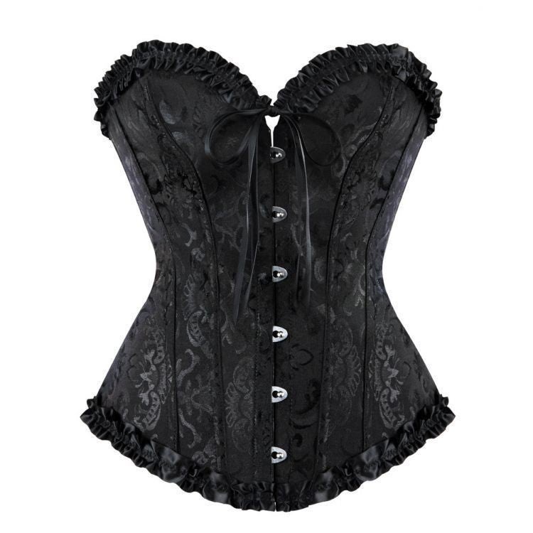 Plus Size Palace Strap Big Chest Gathering Vest Shaper Women'S Wedding Dress Vintage Tunic Skinny Underwear Strapless - Image 4