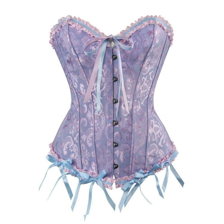 Plus Size Palace Strap Big Chest Gathering Vest Shaper Women'S Wedding Dress Vintage Tunic Skinny Underwear Strapless - Image 3