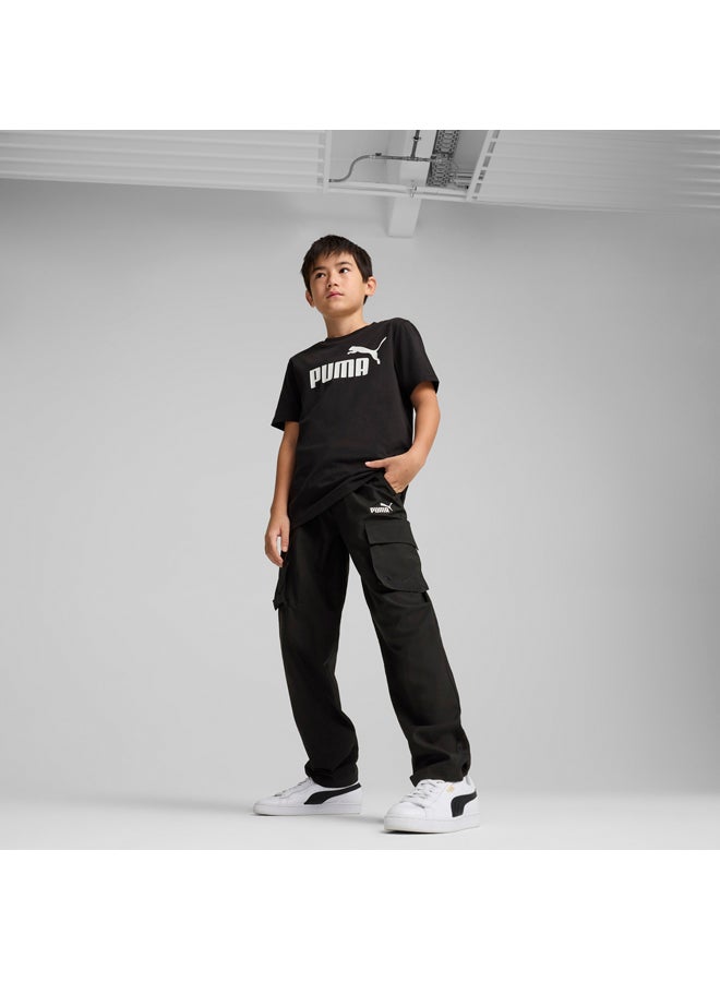 PUMA ESS No. 1 Logo Woven Cargo Pants B - Image 5